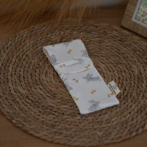 Étui à brosse à dents en coton bio 